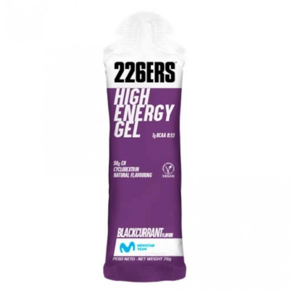 226ERS-HIGH ENERGY GEL BCAA'S 76GR BLACKCURRANT