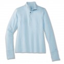 Brooks-DASH HALF ZIP LS MUJER