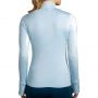 Brooks-DASH HALF ZIP LS MUJER