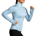 Brooks-DASH HALF ZIP LS MUJER