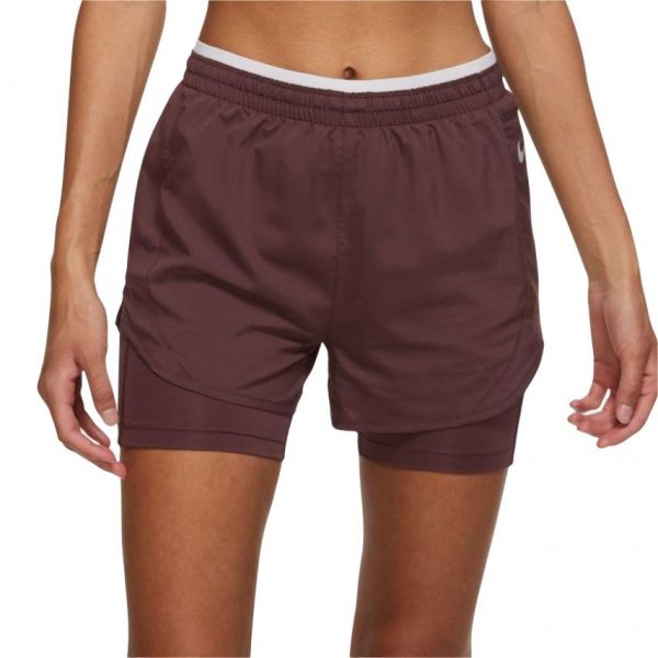 Nike-TEMPO LUXE 2IN1 SHORT MUJER