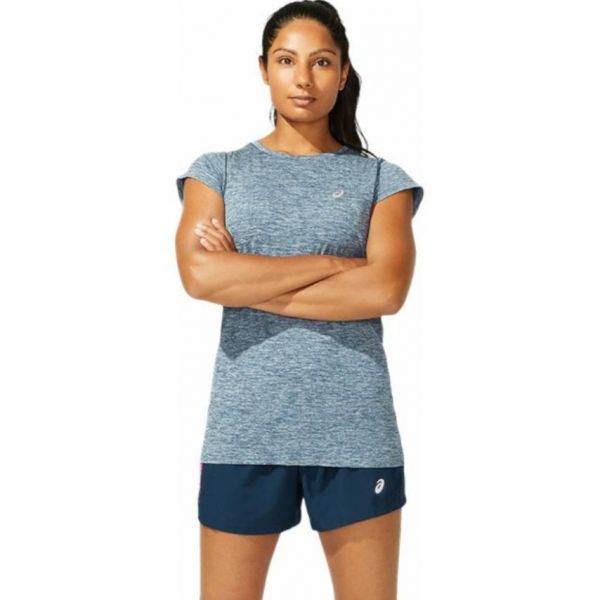 Asics-RACE SEAMLESS SS TOP MUJER