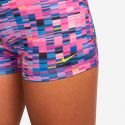 Nike-PRO SHORT 3P AOP MUJER